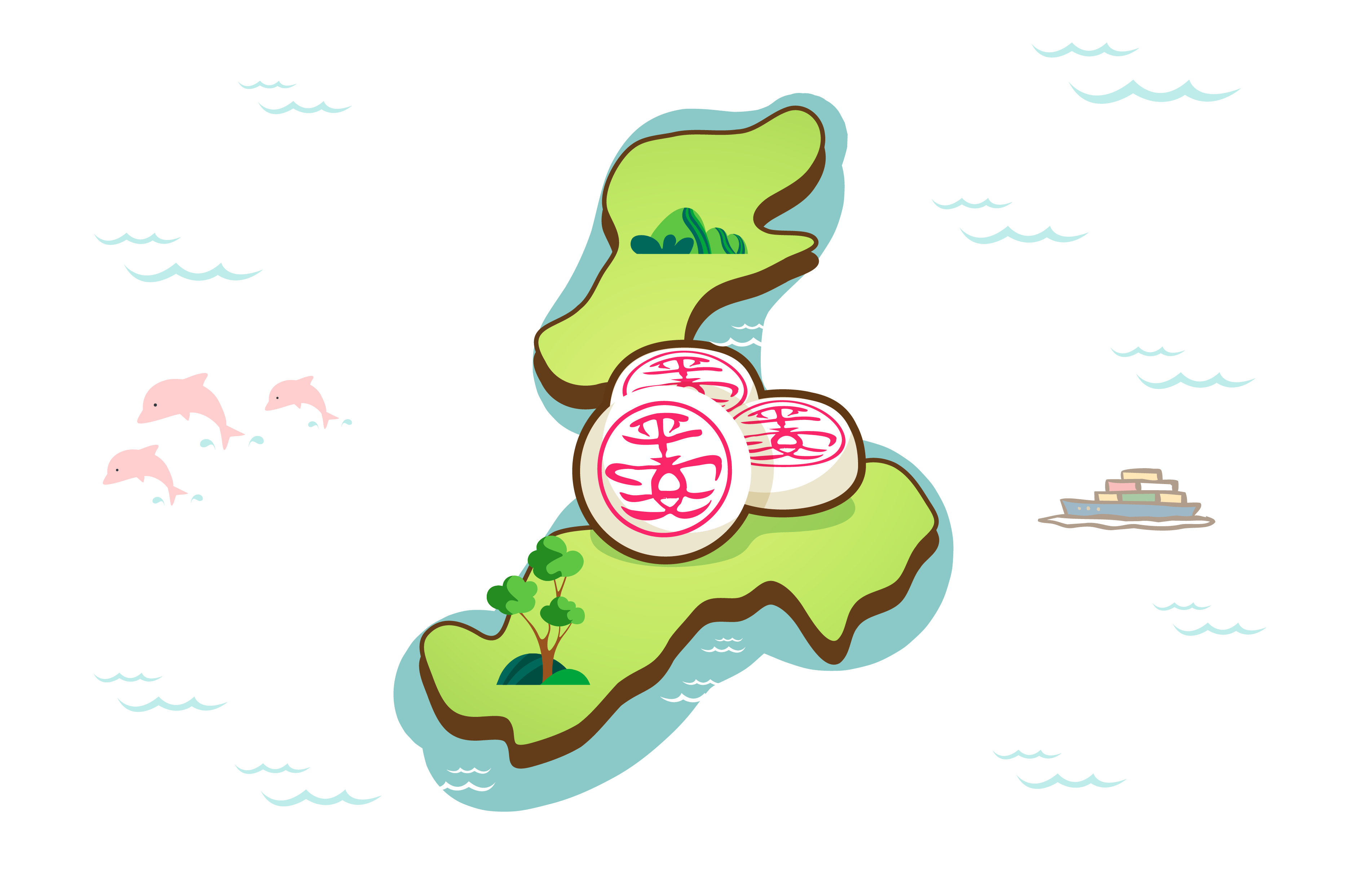 长洲地图