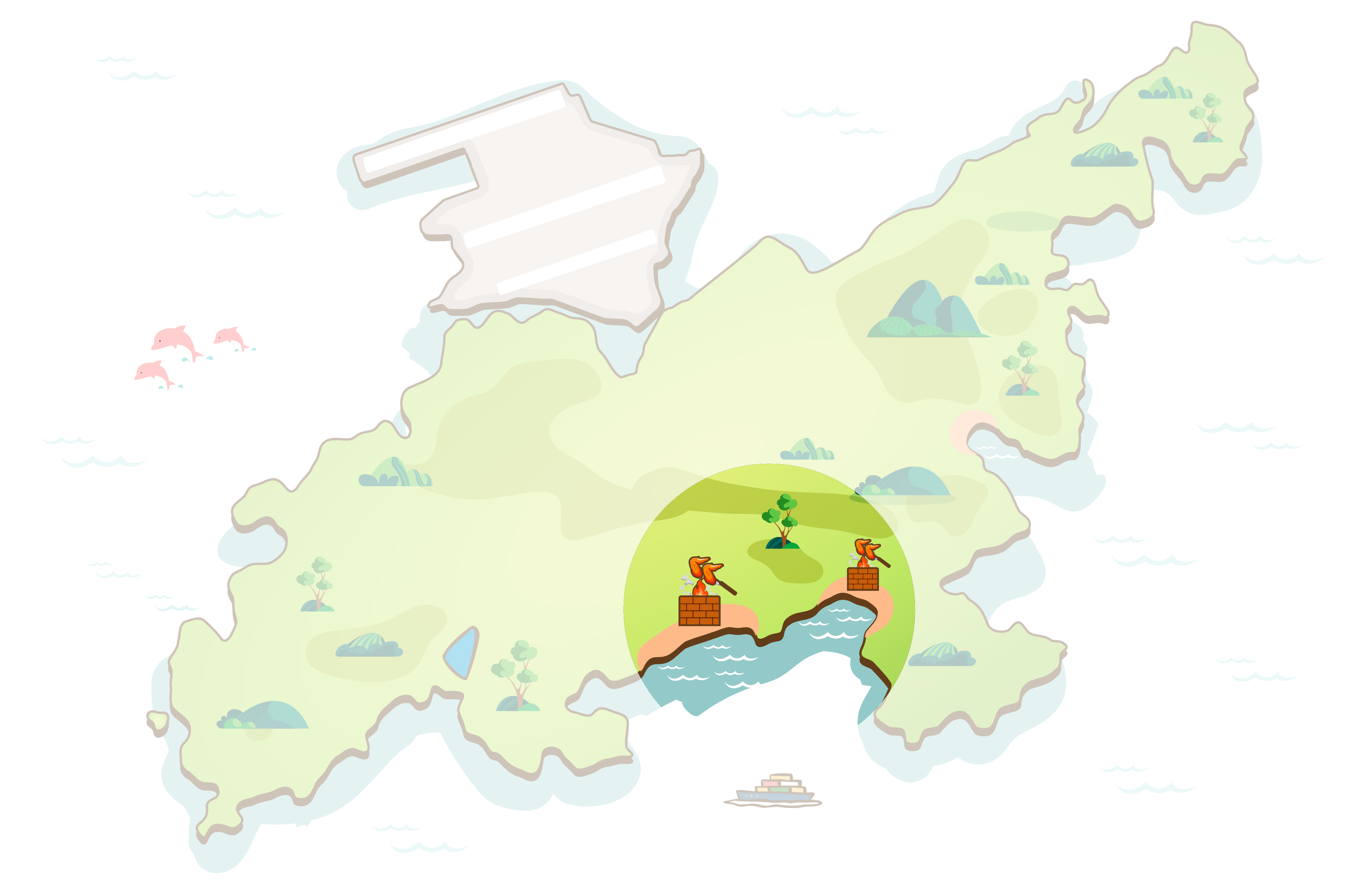 South Lantau Map