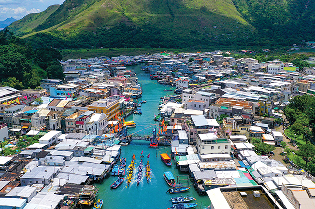 大澳遊涌及龍舟競渡